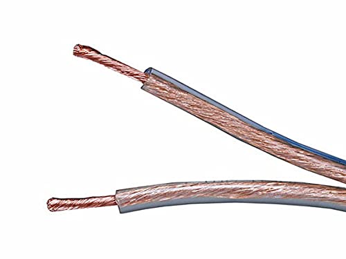 Monoprice Choice Series 16 Gauge AWG 2 Conductor Speaker Wire / Cable - 300ft High Purity 99.9% Oxygen Free Pure Bare Copper For Home Theater, Car Audio And More