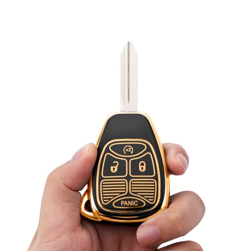 Carcasa de llave Jeep Patriot acabado TPU premium elegante 3