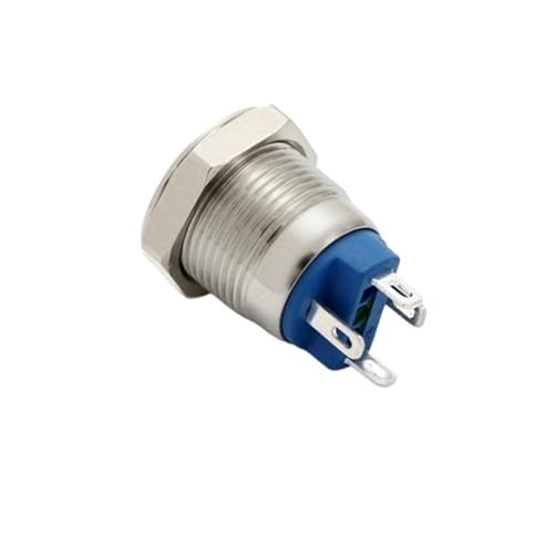 Interruptor pulsador 12mm para renovar el salpicadero del coche o camper 36V 3