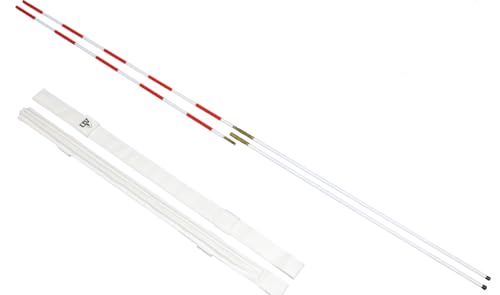 Ultra 2 Piece Volleyball White Antenna Set