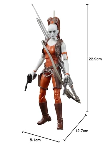 Star Wars The Black Series - Figura de Aurra Sing a Escala de 15 cm The Clone Wars - Edad: 4+