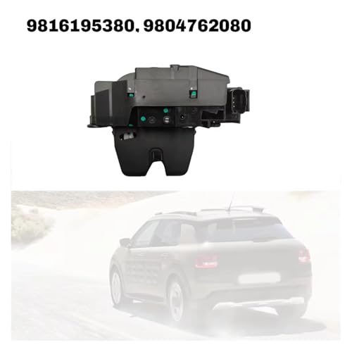Cerradura maletero puerta equipaje trasera para Citroen Jumpy y Peugeot 3008 manual 2