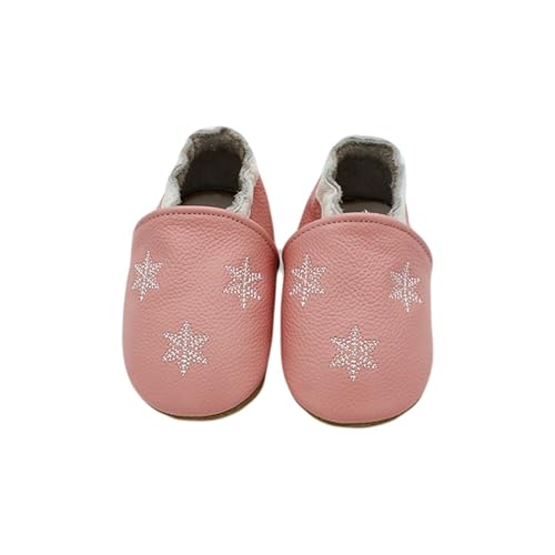 Baby Girls Baby Boys Christmas Flat Shoes Toddler Soft Sole Shoes First Walking 𝗖rib Shoes Flat Snowflakes Print Shoes2