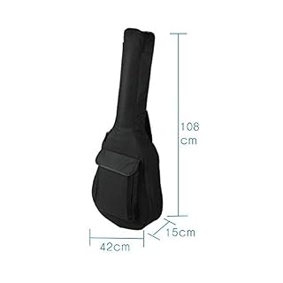 Housses De Guitare 41 Pouces Pour Guitare Acoustique Imperméable 10 Mm Rembourrage En Mousse Étui De Transport Pour… - Les Beatles, Paul McCartney, John Lennon, RIngo Starr, George Harrison Housses De Guitare 41 Pouces Pour Guitare Acoustique Imperméable 10 Mm Rembourrage En Mousse Étui De Transport Pour… – Image 5