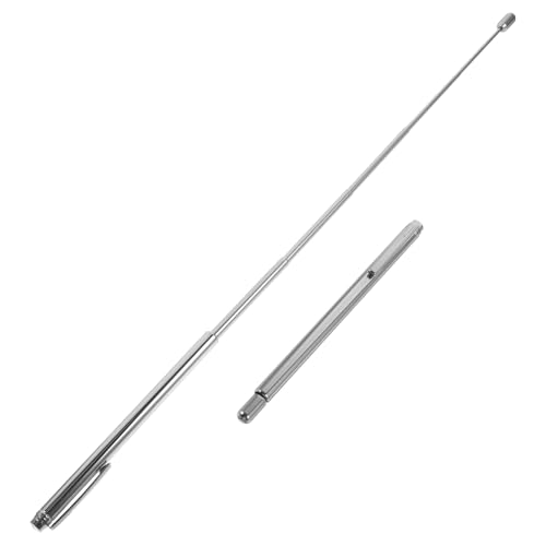 Yardenfun 2個伸縮式ステンレス製ダウジングロッド 屋外用堅牢探査ツール 滑らか転で長快適使用 耐変形 耐摩耗性に優れた風水探知棒