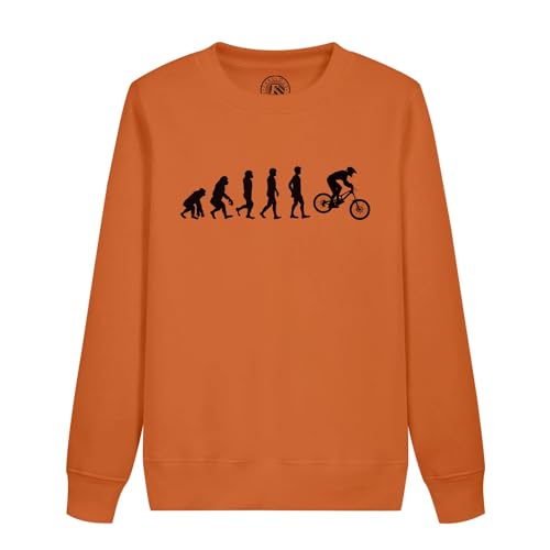 Sweatshirt enfant VTT sweat montagne sport athlète vêtement vélo ado