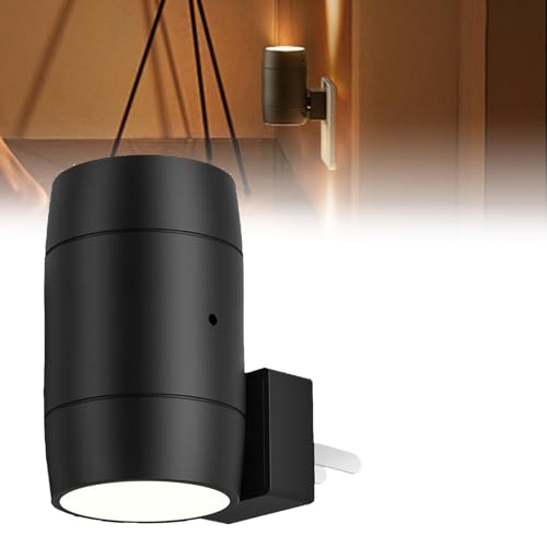 Enchufe de Luz Nocturna en la Pared con brillo ajustable de 0 a 100 Lm para pasillos y dormitorios 1pc