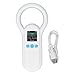 Aramox Pet Microchip Scanner 134.2Khz Portable Animal ID Reader Fast Recognition for Animal Management Resource Management ABS Material