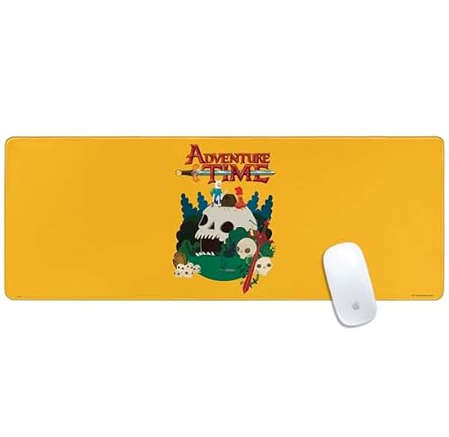 Skinit Large Gaming Mouse Pad - Officially Licensed Cave of Skulls Design with Stitched Edges, Waterproof, Non-Slip Rubber Base, Desk Mat for Keyboard & Mouse, 31.5" x 11.8" inches