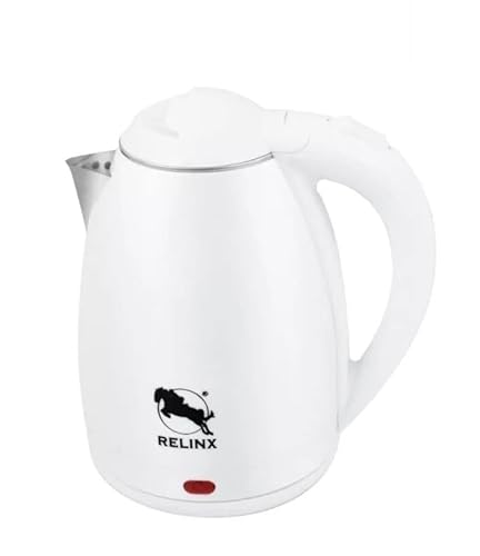Chaleira Elétrica Futuro Inox 127V 1,8L Para Chá E Café Cor Branco 1500W