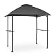Grillpavillon Blumfeldt Steakhouse al Sur mit Wetterschutzdach