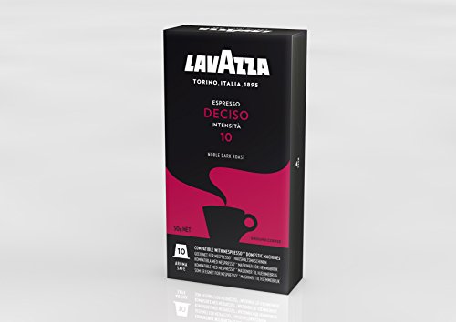 Image of Lavazza Espresso Deciso, 10 Capsules for Nespresso Machines (Pack of 5)