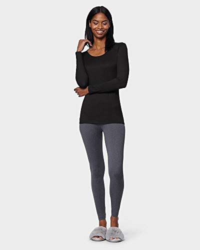 32 Degrees Heat Womens Ultra Soft Thermal Lightweight Baselayer Scoop Neck Long Sleeve Top2