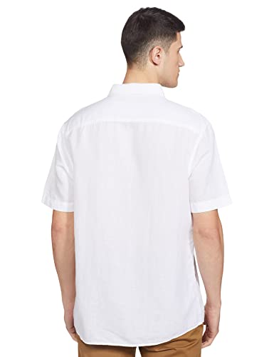 Image of Marks & Spencer Men's Solid Relaxed Fit Shirt