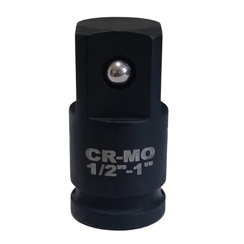 Image of 1 /2 Drive to 1 Inch Impact Socket Adapter and Reducer for Auto Construction