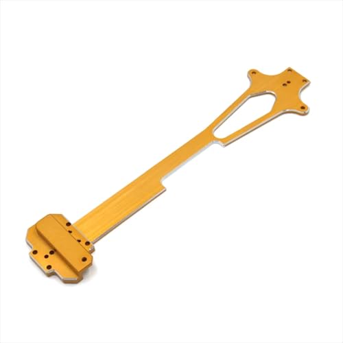 Dalle du deuxième étage en métal jaune pour WLtoys 1/12 124017 124019