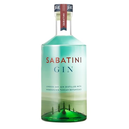 Sabatini Gin, London Dry Gin, 700ml, Ideale per Gin Tonic Premium, Note Fresche, Citriche e...