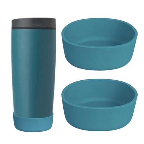 2pcs Silicone Boot Compatible with Owala SmoothSip Slider 12oz/20oz, Anti-Slip BPA Free Water Bottle Boot for Coffee Tumbler Travel Coffee Mug Protective Sleeve Accessories