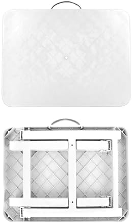 Pikas Katlanır Kamp Masası | Portatif ve Taşınabilir Piknik, Balkon, Bahçe, Plaj ve Mangal Masası – Katlanabilir Pratik Sehpa (Beyaz, Küçük) - Görsel 6