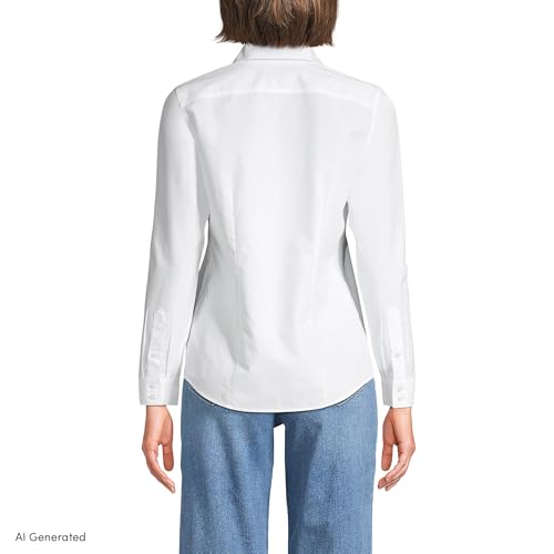 Image of Lands' End Women's Pinwale Cord Long Sleeve Shirt