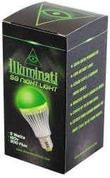 Illuminati SG Night Light Super Green LED Bulb, 5 Watt