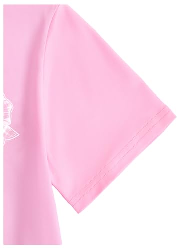 Image of Verdusa Girl's Coquette Bow Top Round Neck Short Sleeve Cute Graphic Tees