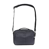 Turn & Lock Sicherheitshaken – befestigen Sie den Taschengurt an einer sicheren Befestigung, um Diebstahl zu vermeiden und sichere Spritzschutzgurte zu tragen. Drahtverstärkte Gurte verhindern das Einschlagen und Laufen von Diebstahl