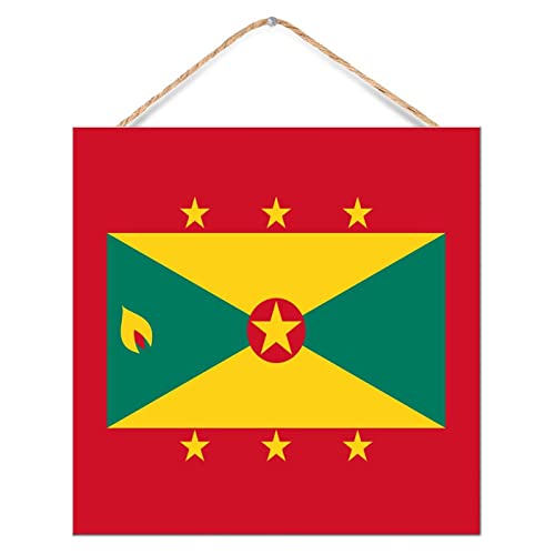 Signaux internationaux en bois rustique CustonCares pour décoration intérieure cosy