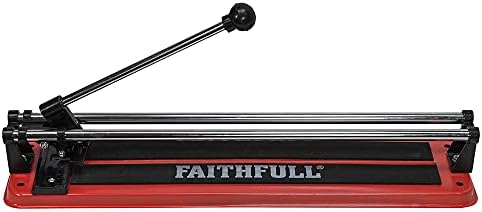 Faithfull FAITLC400 Wall and Floor Tile Cutter 400mm (16in) square, 280mm diagonal, 10mm thick cutting capacity