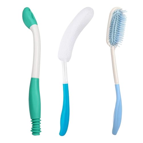 3 Stück WC-Hilfsmittel, Toilettenhilfe zum Abwischen des Gesäßes, Abwischhilfe für Po, Abputzhilfe für den Hintern Senioren