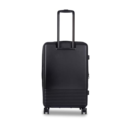Image of VENTEX Hard Luggage Trolley Bag (Black, Set of 2 (20-Inch + 24-Inch))