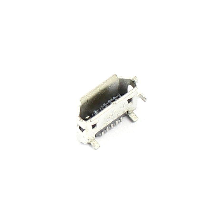 Generic 10Pcs Micro USB Type B Female DIP 5 Pin Reverse Ejector Socket Connector