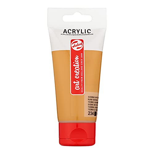 Talens Art Creation Acrylfarbe - 75 ml Tube Siena Natur 234 - Deckend, lichtecht, schnell trocknend, leicht zu mischen, wasserfest