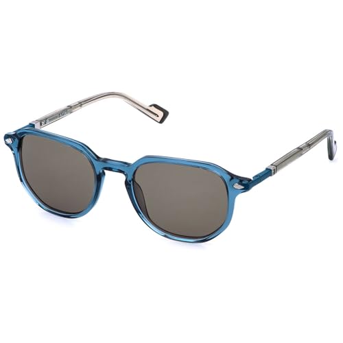 Lunettes de soleil Sting SST601 contre éblouissement monture homme bleue