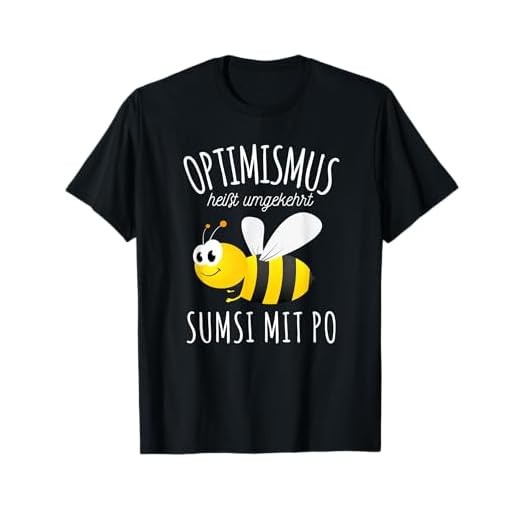 Sumsi mit Po Optimismus Imker Bienen Honig Lustiges Spaß T-Shirt