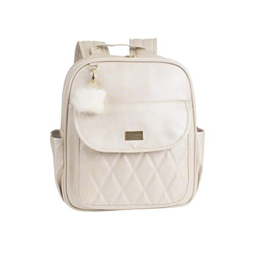 Mochila Maternidade Siena Just Baby Bege
