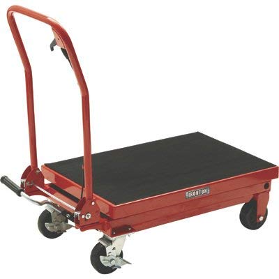 Ironton Hydraulic Table Cart - 1000-Lb. Capacity, 34 3/4In. Lift #TOP25