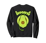 maglia gatto carino amanti avocado e gatto avogatto felpa