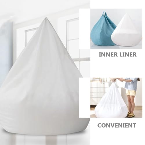 Sofa-Liner-Friwnies-Froends-Bean-Bag-Lazy-Sofa-Inner-Sleeve-Lazy-Sofa-Inner-Cover-Lazy-Sofa-Supply-Lazy-Sofa-Accessory-Lazy-Sofa-Cover-No-Filler-Fabric-White Sofa Liner Friwnies Froends Bean Bag Lazy Sofa Inner Sleeve Lazy Sofa Inner Cover Lazy Sofa Supply Lazy Sofa Accessory Lazy Sofa Cover No Filler Fabric White