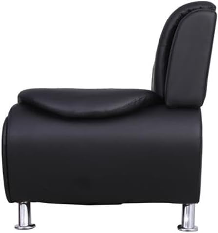 Miniatura 6 de Puma - Silla Club de piel sintética - NegroRojo