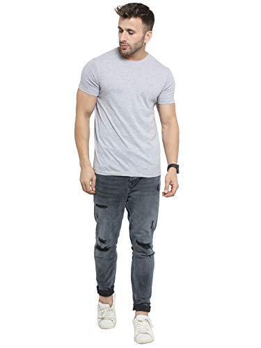 Image of Scott International Biowash T-Shirts for Men's & Boys- Round Neck, Half Sleeves, Cotton, Regular Fit, Stylish, Branded Solid Plain Tshirt for Men- Ultra Soft, Comfortable, Lightweight T-Shirt