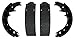 Wagner Brake Z248DR Drum Brake Shoe