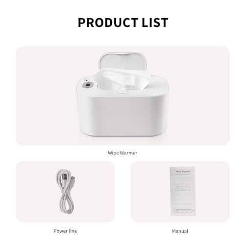 Hebafri DIAPER WIPE WARMERS Baby Wipe Warmer And Baby Wet Wipes Dispenser thumb #7