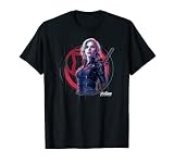 18MARL00083A-002 Marvel Infinity War Black Widow Icon Tech Camiseta