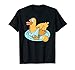 Ducky Duckie - Anatroccolo giocattolo da bagno in gomma Maglietta