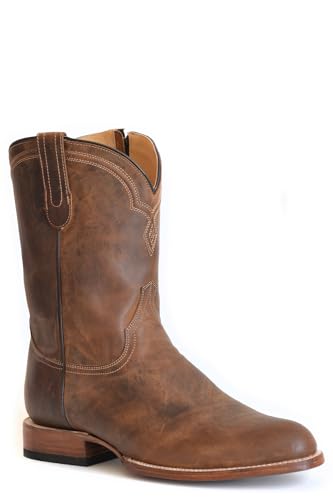 Stetson Men's Men'S Rancher Boot Round Toe Brown 13 D(M) US
