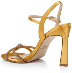 Jewel Badgley Mischka Madison Stiletto Sandals with Rhinestone Knot Detail - Image 6