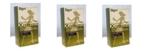 Bigen Xpressive Permanent Power Hair Color 3-Pack (Tokyo Gold Light Golden Blonde G-8)