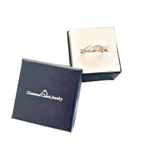 Diamond Promise Ring 14KT Yellow Gold Plated Sterling Silver 1/10 cttw Natural Diamonds (H-I Color, I2-I3 Clarity)3