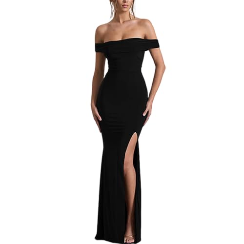 AOWVUTS Damen Elegant Lange Ballkleider Sexy...